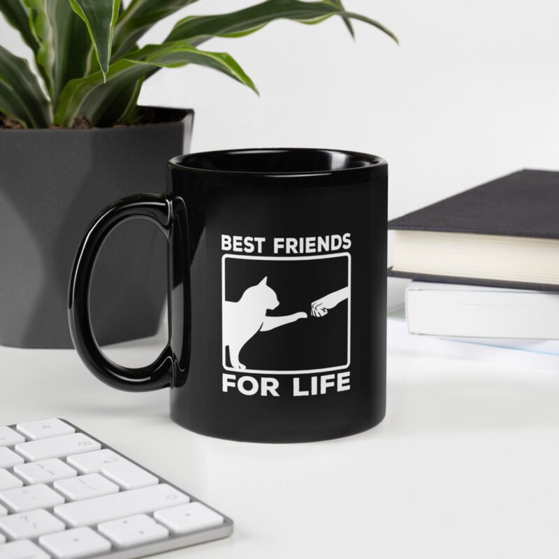 Black Glossy Mug